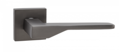 Ручка квадрат Пуэрто INAL 537-03 MBN, цвет никель черный матовый(графит) (гарантия - 5 лет)
